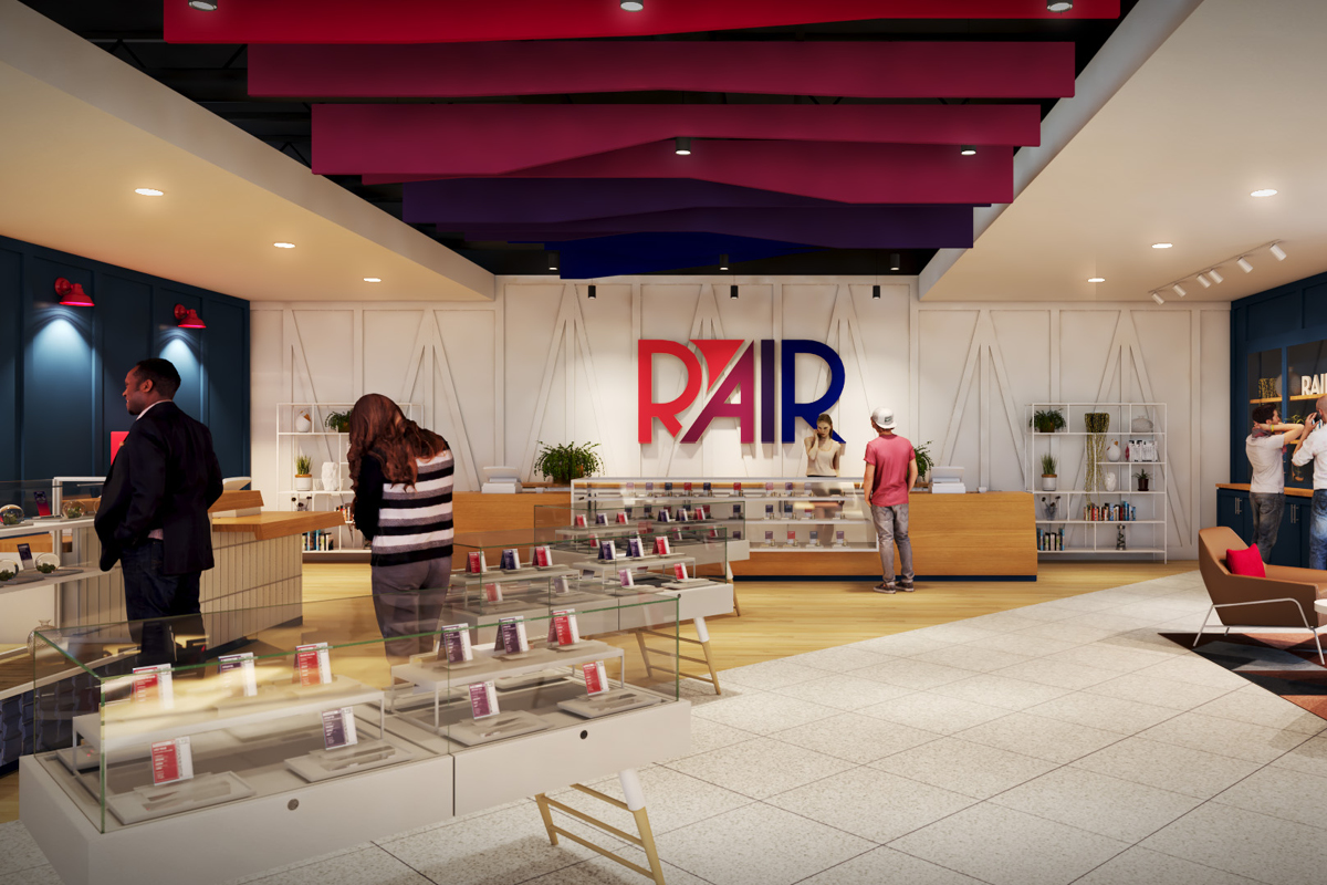 RAIR Lowell Dispensary Design Portfolio High Road Studio